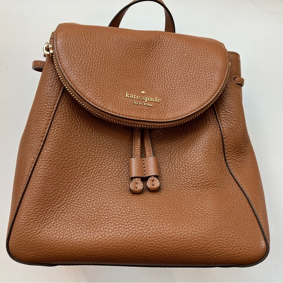 kate spade Handbags - Kate Spade Medium Leila Backpack Warm Gingerbread